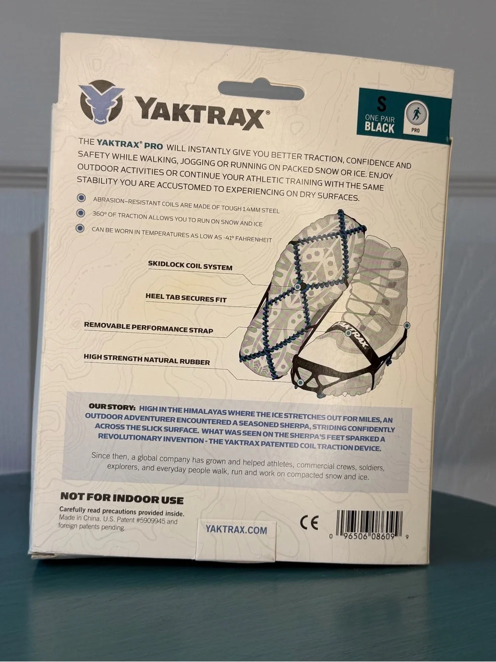 Yaktrax PRO Winter Traction - size small - NWT